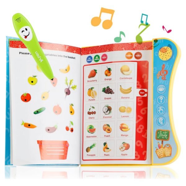 Electronic Learning Book for Kids 2 to 6 Year Old