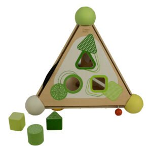 Wood Pyramid Activity Box - Ages 2 Years and up