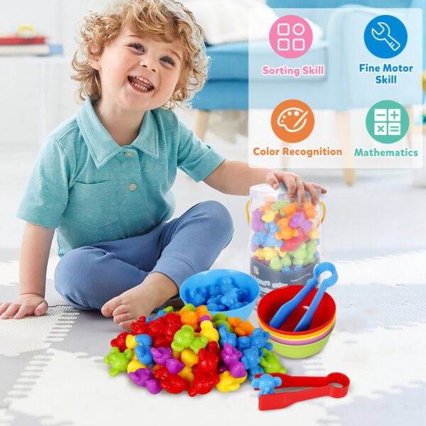 56pcs Educational Toys for Toddlers Age 12 months 1 2 3 4 Years - Image 2