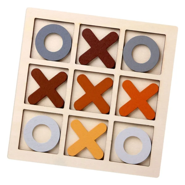 Tic TAC Toe Board Teaser Family Children Puzzle Game Educational Toys - Image 2