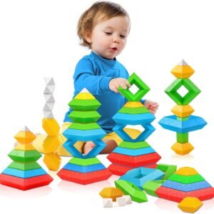 Toddler Stacking Building Blocks Educational Toys