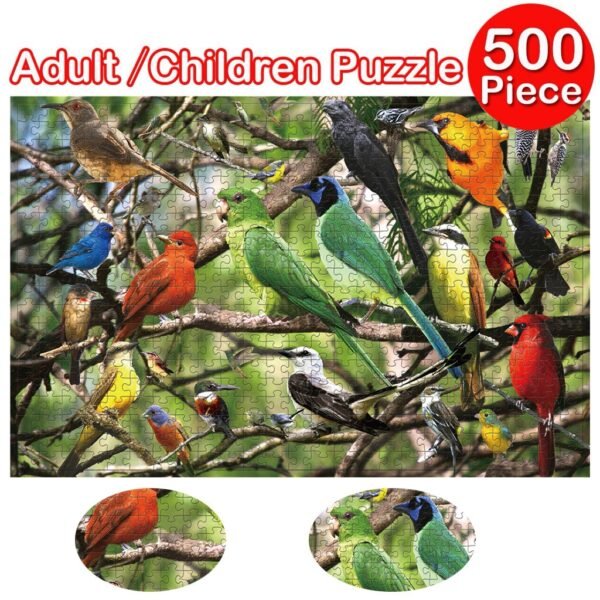Adults Puzzles 500 Piece Large Puzzle Game Interesting Toys - Image 4