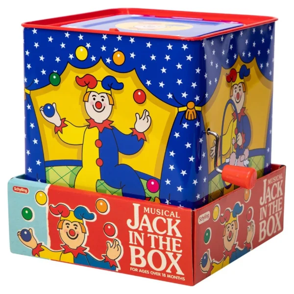 Schylling Jester Jack In Box, Novelty Toy, Children Ages 18 Months and Up: - Image 3